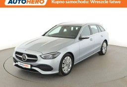 Mercedes-Benz Klasa C W205 mHEV 4x4 automat full LED navi grzane fotele kamey i czujniki parkow