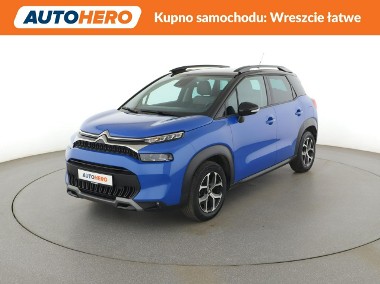 Citroen C3 Aircross auto klima pdc navi manual pelen serwis lift black pakiet-1