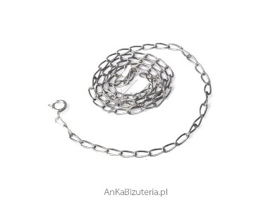 ankabizuteria.pl  łańcuszek srebrny rodowany 42 cm ,45 cm, 50 cm 60 cm 70  i cm-1