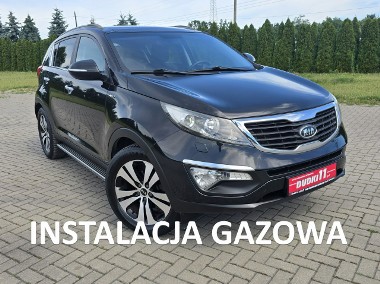 Kia Sportage III 2,0+Gaz 4x4(AWD) Automat.Skóry.Kamera Cofania.Xenony.Ledy.Panorama D-1