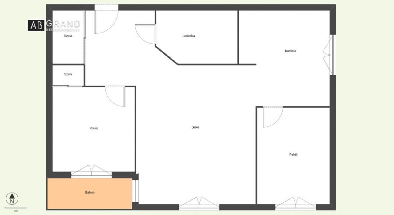 Mieszkanie na sprzedaż, 59 m², 3 pokoje Białystok Nowe Miasto - Więcej