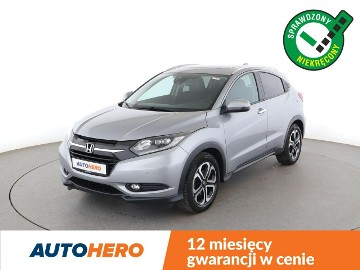 Honda HR-V II automat panorama navi kamera półskóra grzane fotele klima-auto tempo