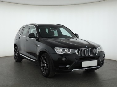 BMW X3 II (F25) , Salon Polska, 190 KM, Automat, Navi, Xenon, Bi-Xenon,-1