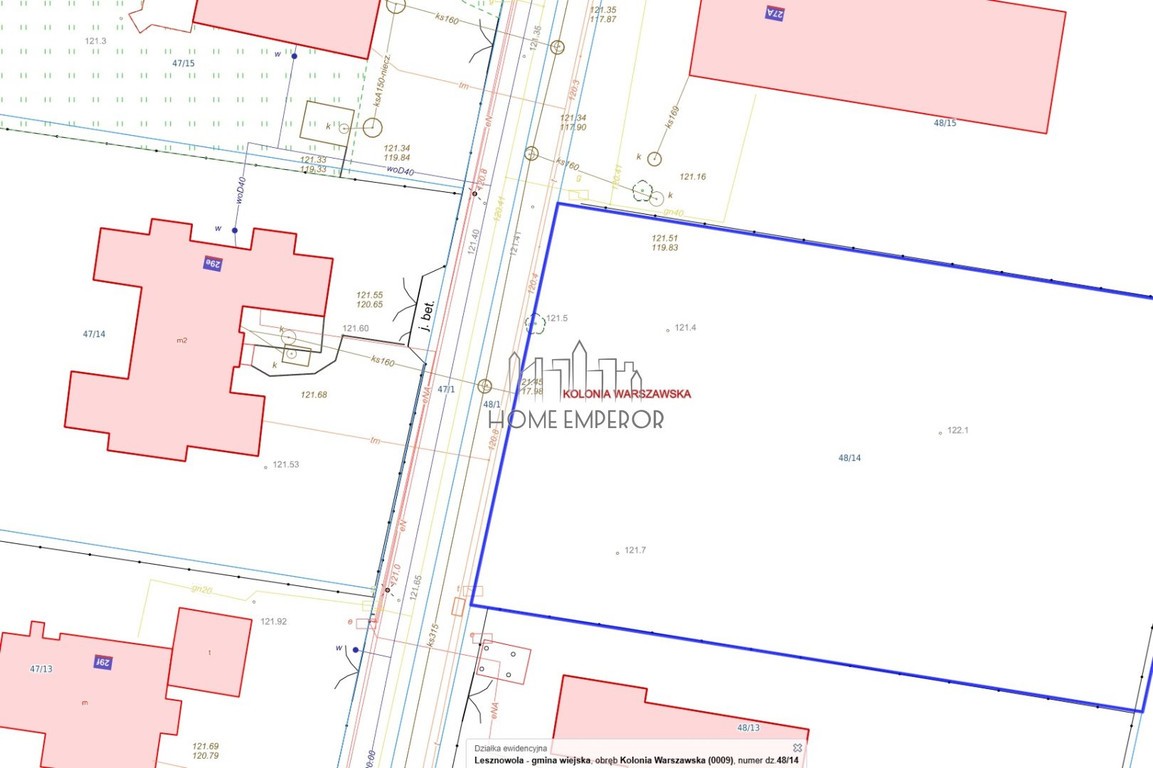 Działka na sprzedaż, 1500 m², Lesznowola Kolonia Warszawska - Widok 3