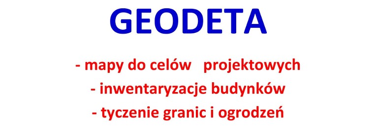 GEODETA - Warszawa, Ożarów Mazowiecki, Piaseczno, Pruszków, Grodzisk Mazowiecki-1