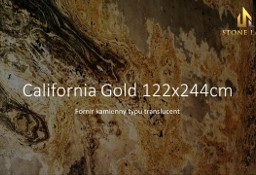 Fornir kamienny transparentny California GOLD, do podświetlenia, nowość!