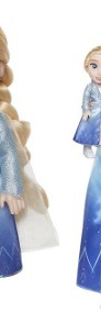 Kostium Elsa Frozen 2 Kraina Lodu 2w1 Lalka i Strój Sukienka 4-6 lat-3