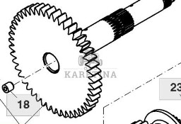 John Deere 8130 8230 8330 8430 8530 Bieg Koło Zębate Skrzyni Biegów IVT CZĘŚĆI RE247124