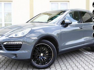 Porsche Cayenne II Panorama/LED/BiXenon/Parktronic/Skóry/ Serwisowany/Bezwyp/-1