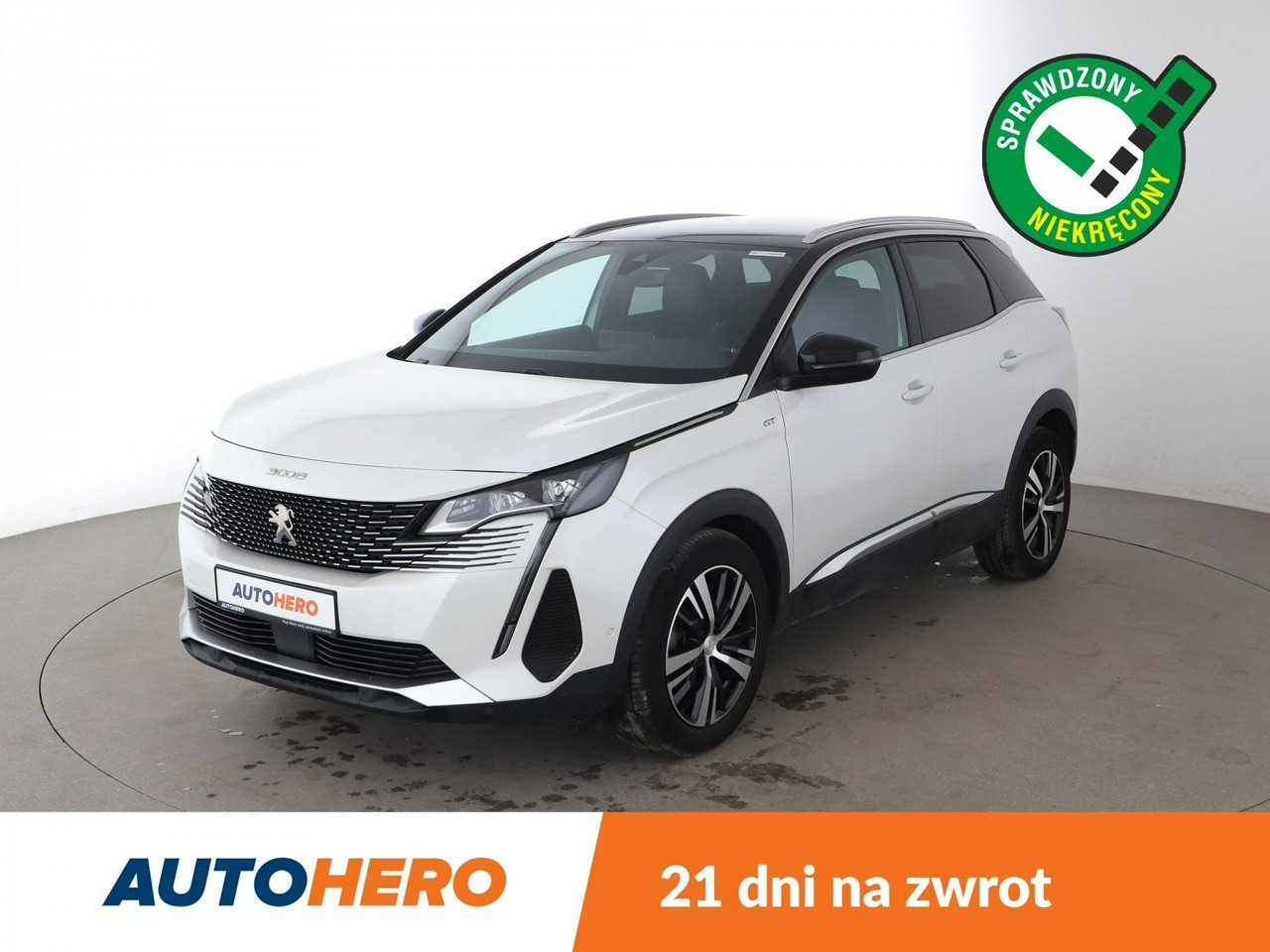 Peugeot 3008 II GT, full LED, skóra/alcantara, virtual cocpit, navi, kamery