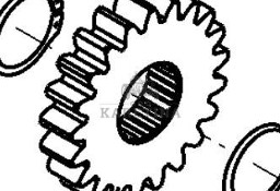 CLAAS Orbis 450 Koło Czołowe Przekładni Rozdzielającej CZĘŚCI 0001392950 00 0139 295 0