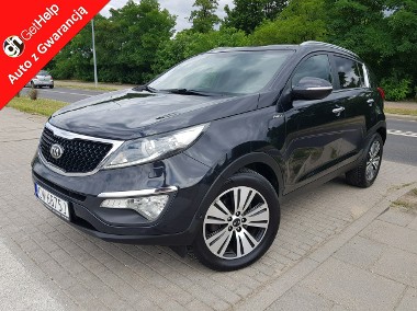 Kia Sportage III 2,0CRDi Automat 4x4 Klimatronik Navi Panorama Zarejestrowany Gwaranc-1