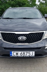 Kia Sportage III 2,0CRDi Automat 4x4 Klimatronik Navi Panorama Zarejestrowany Gwaranc-2