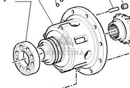 New Holland T7 T6050 TM165 TM155 TM150 TM140 TM145 TM180 Obudowa 5162542