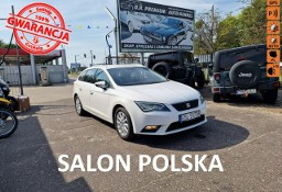 SEAT Leon III 1.6 TDI 110 KM, Full LED, Klimatyzacja, Alufelgi, Bluetooth, Nawigac