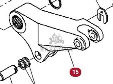 Massey Ferguson 8470 8480 Ramię Podnoszące Tylne Prawe Lewe CZĘŚCI 903860030010 903860030020-2