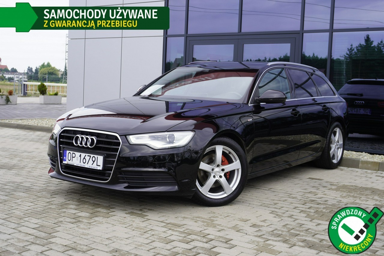 Audi A6 IV (C7) S-line! Alu, Kubełki, Półskóra, Bose, Bixenon, GWARANCJA, Serwis ASO