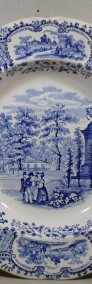 Gustavsberg Royal Scenery , Talerz Ozdobny 1850 - 1866 r. Bez defektu-4