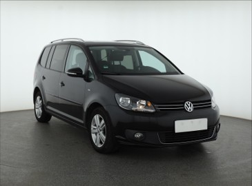 Volkswagen Touran II , 1. Właściciel, DSG, Klimatronic, Tempomat, Parktronic,