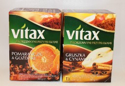 Herbata korzenna Vitax pomarańcza goździki i gruszka cynamon