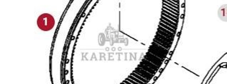 Valtra S274 S294 S324 S394 Fendt S927 S930 S939 Koło Zębate Koronowe 934152150131 934152150132-1