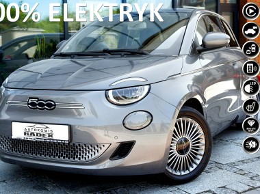 Fiat 500 500e Automat|FuLLLed|Klimatronic|Navi|2XPark| SerwisASO|1 Ręka|GWARA-1