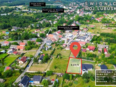 Działka pod zabudowę 530/6 o pow. 1.133 m²-1