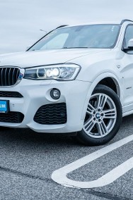 BMW X3 II (F25) , Salon Polska, Serwis ASO, 187 KM, Automat, VAT 23%, Skóra,-2