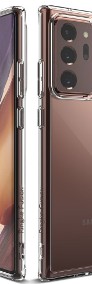 Ringke Fusion etui z żelową ramką do Samsung Galaxy Note 20 Ultra przezroczysty-3