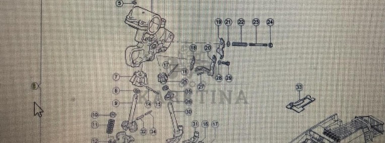 CLAAS 00 0855 720 0/00 0855 718 0/aparat wiąźący/Quadrant 2200 Advantage 2100/3200 RF/RC 4000-1