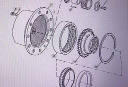 John Deere R99680/nośnik wału zębatego/John Deere 4555/4755/4955 Nr części R99680