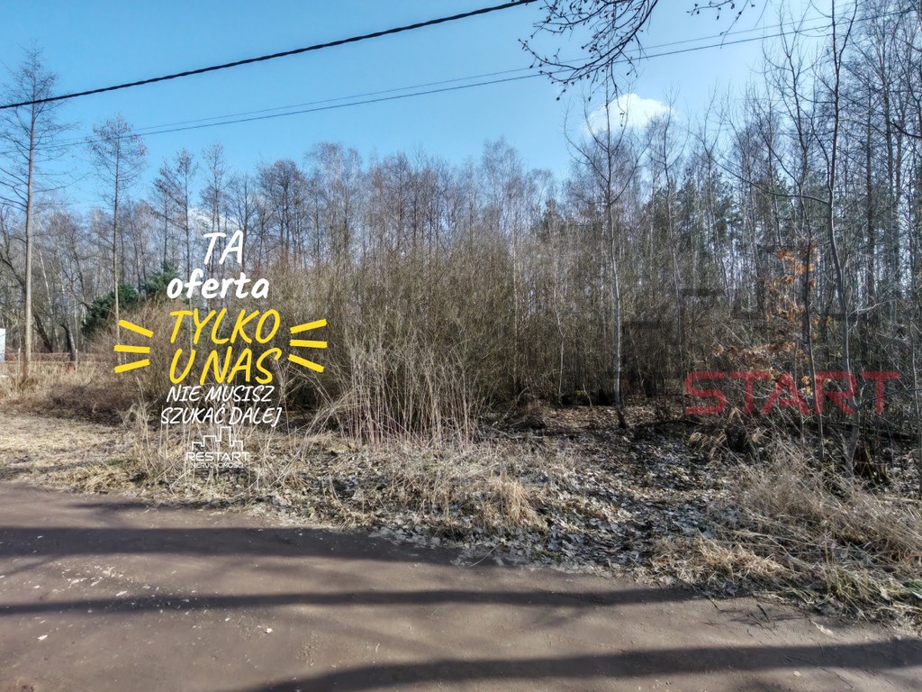 Działka budowlana 1500 m² – Adamowizna, grodziski