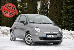 Fiat 500 1.2i(69KM)*Panorama*Klimatyzacja*Welur*Chrom*I Właściciel*Alu16"ASO