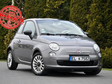 Fiat 500 1.2i(69KM)*Panorama*Klimatyzacja*Welur*Chrom*I Właściciel*Alu16"ASO-1
