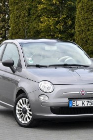 Fiat 500 1.2i(69KM)*Panorama*Klimatyzacja*Welur*Chrom*I Właściciel*Alu16"ASO-2