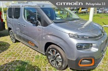 Citroen Berlingo II Elektryczny 100 kW 50kWh M wersja Shine|Pakiet XTR|Ładowarka 3-fazo