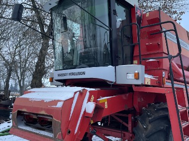 Massey Fergusson MF 30 - kombajn - części kabina sieczkarnia koła most zwolnica-1