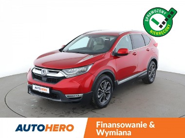 Honda CR-V IV FV23% hybryda automat skóra navi full LED kamera grzane fotele-1