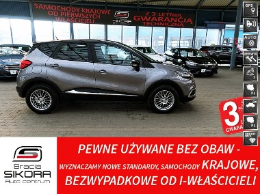 Renault Captur 1,2 16V 120KM Navi+Kamera+Led+Klimatronic GWARANCJA I-wł KRAJOWY Bez-1