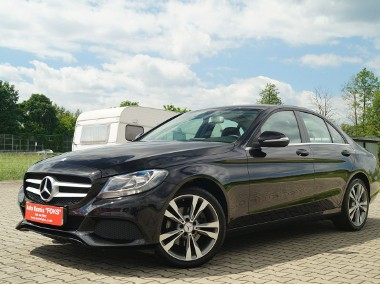 Mercedes-Benz Klasa C W205 2.0 benz 184 KM Skóra 2014r grudzień serwisowany w ASO-1