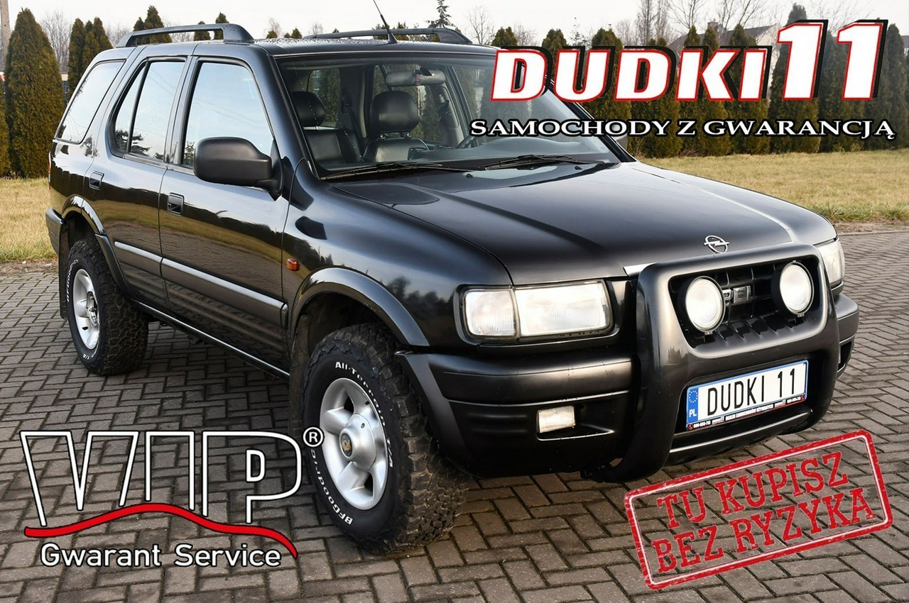 Opel Frontera B 2,2benz DUDKI11 Skóry,Serwis,Reduktor,Manual,Hak.Nowe Opony