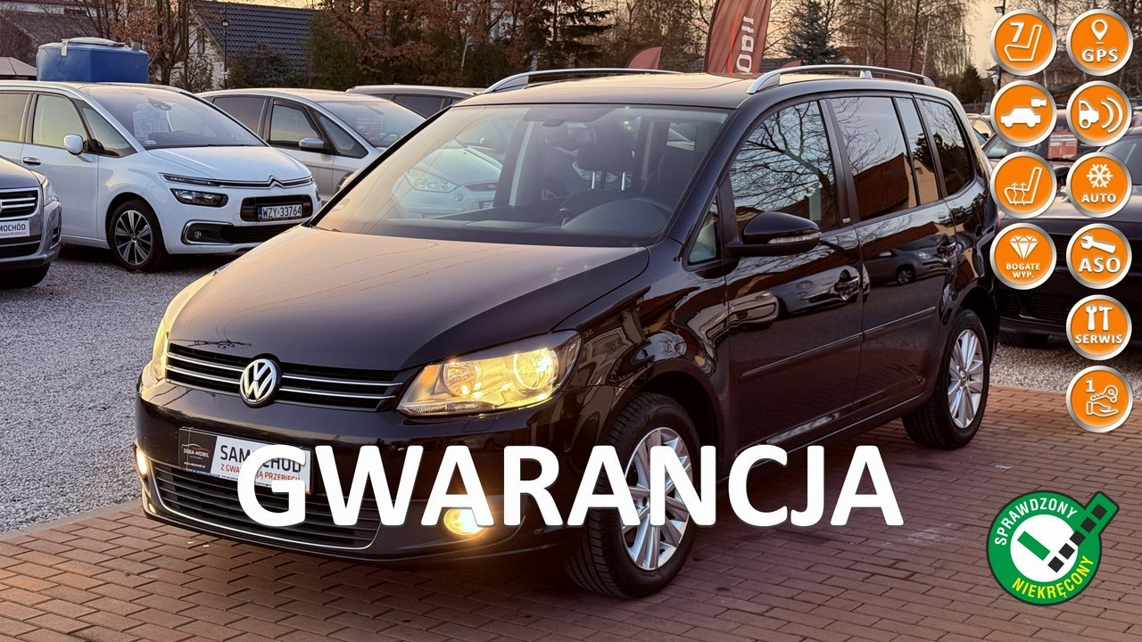 Volkswagen Touran II Gwarancja, 7 osób, Navi