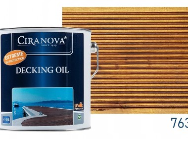 Ciranova DECKING OIL olej tarasowy do mebli, altanek, elewacji 2,5L dark oak-1