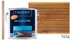 Ciranova DECKING OIL olej tarasowy do mebli, altanek, elewacji 2,5L dark oak