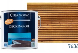 Ciranova DECKING OIL olej tarasowy do mebli, altanek, elewacji 2,5L dark oak