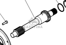 Massey Ferguson 5410 Wał Skrzyni Biegów CZĘŚCI 4305943M3