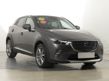 Mazda CX-3 , Salon Polska, 1. Właściciel, Automat, VAT 23%, Skóra, Navi,-1