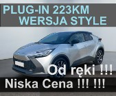 Toyota C-HR 232KM Plug-in Style Kamera Czujniki Felgi 18" Nawigacja Od ręki 1726