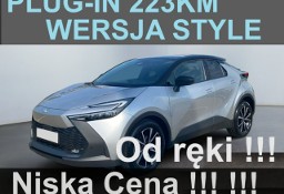 Toyota C-HR 232KM Plug-in Style Kamera Czujniki Felgi 18" Nawigacja Od ręki 1726