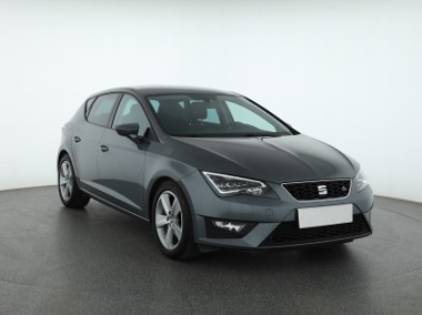 SEAT Leon III , Salon Polska, Serwis ASO, Klimatronic, Tempomat,-1